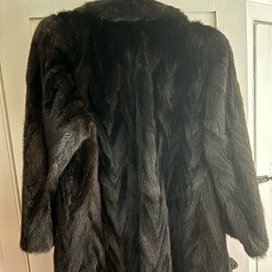 Authentic Brown Mink Coat - Perfect condition